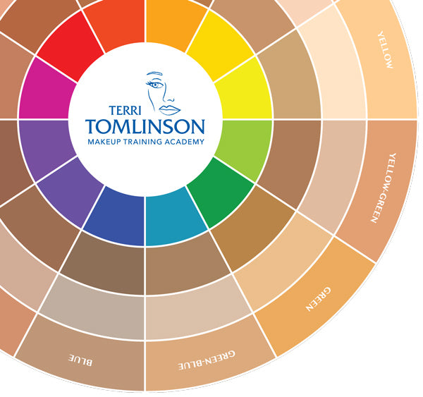 The Flesh Tone Color Wheel® – Terri Tomlinson Makeup 101